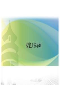 储能业务培训