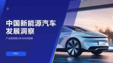 中国新能源汽车发展洞察
