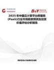 2025年中国云计算平台即服务(PaaS)行业市场前景预测及投资价值评估分析报告