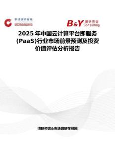 2025年中国云计算平台即服务(PaaS)行业市场前景预测及投资价值评估分析报告