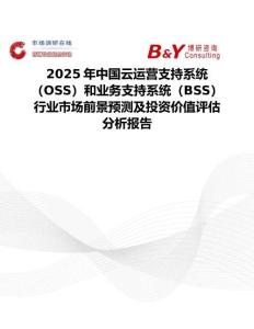 2025年中国云运营支持系统（OSS）和业务支持系统（BSS）行业市场前景预测及投资价值评估分析报告