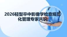 2026輕型卒中影像學(xué)檢查規(guī)范化管理專家共識(shí)