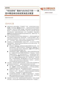 宏观专题：“可负担性”掣肘与生存式干预——美国中期选举后续政策演进及展望-260623