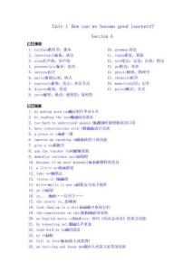 人教版英語九年級全冊基礎(chǔ)(單詞短語句子)默寫版和答案版1
