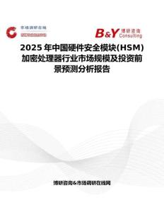 2025年中国硬件安全模块(HSM)加密处理器行业市场规模及投资前景预测分析报告