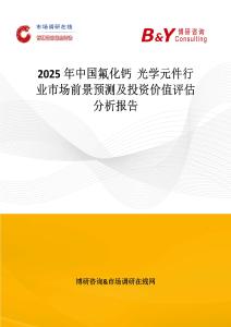 2025年中國氟化鈣  光學元件行業市場前景預測及投資價值評估分析報告
