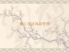 AQ-施工项目风险管理定义、范围、成果精讲