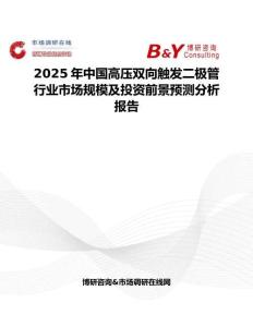 2025年中国高压双向触发二极管行业市场规模及投资前景预测分析报告