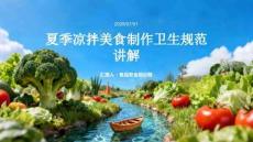 夏季涼拌美食制作衛(wèi)生規(guī)范講解