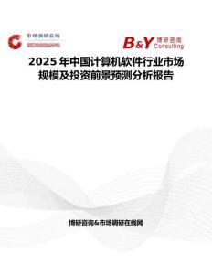 2025年中國計(jì)算機(jī)軟件行業(yè)市場規(guī)模及投資前景預(yù)測分析報(bào)告