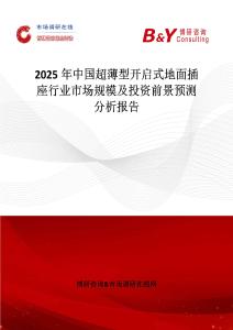 2025年中國超薄型開啟式地面插座行業市場規模及投資前景預測分析報告