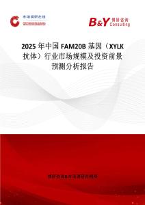 2025年中国FAM20B基因（XYLK抗体）行业市场规模及投资前景预测分析报告