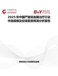 2025年中国严重低血糖治疗行业市场规模及投资前景预测分析报告