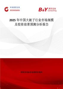 2025年中国大被子行业市场规模及投资前景预测分析报告