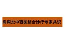 肩周炎中西医结合诊疗专家共识