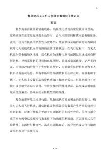 复杂地形无人机应急监测数据抗干扰研究