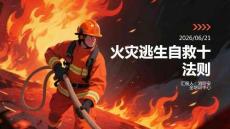 火灾逃生自救十法则