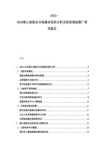 2025-2030黑山旅游业市场需求现状分析及投资规划推广研究报告