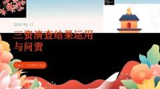 三资清查结果运用与问责