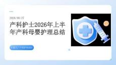 產科護士2026年上半年產科母嬰護理總結