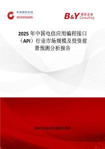 2025年中国电信应用编程接口（API）行业市场规模及投资前景预测分析报告