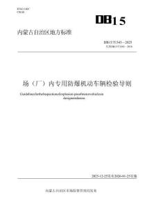 DB15T 1343-2025场（厂）内专用防爆机动车辆检验导则
