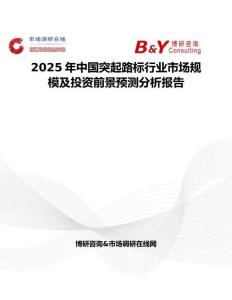 2025年中國突起路標行業市場規模及投資前景預測分析報告