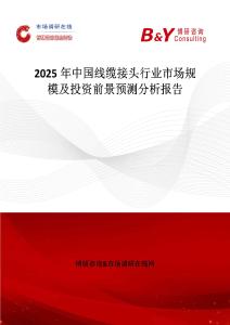 2025年中國線纜接頭行業(yè)市場規(guī)模及投資前景預(yù)測分析報告