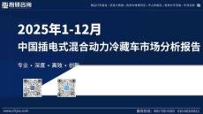 2025年1-12月中國插電式混合動力冷藏車市場分析報告