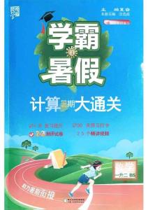 26學霸暑假一升二計算大通關北師