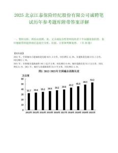 2025北京江泰保險經紀股份有限公司誠聘筆試歷年參考題庫附帶答案詳解