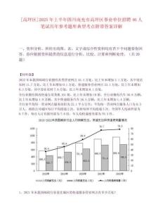 [高坪區]2025年上半年四川南充市高坪區事業單位招聘46人筆試歷年參考題庫典型考點附帶答案詳解