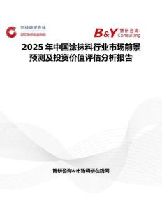 2025年中國涂抹料行業市場前景預測及投資價值評估分析報告