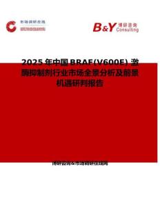 2025年中国BRAF(V600E) 激酶抑制剂行业市场全景分析及前景机遇研判报告