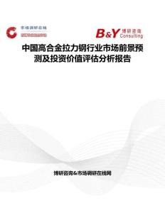 中国高合金拉力钢行业市场前景预测及投资价值评估分析报告