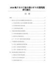 2026电子支付行业市场分析与投资风险评估报告