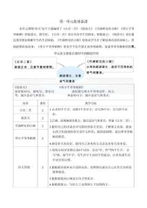 新版-（2026年新版）部编版二年级语文下册第一单元教案合集