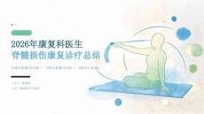 2026 年康复科医生脊髓损伤康复诊疗总结