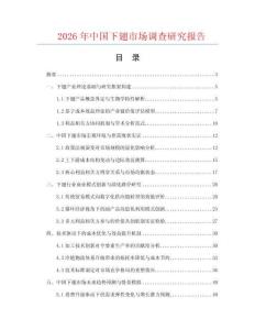 2026年中国下翅市场调查研究报告
