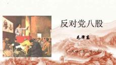 反对党八股