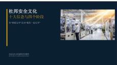 AQ杜邦安全文化：十大信念与四个阶段