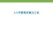 2026 AI+智慧教育解决方案