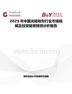 2025年中国光吸收剂行业市场规模及投资前景预测分析报告