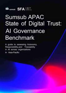 SumsubSFA2026亚太数字信任现状报告AI治理基准英文版