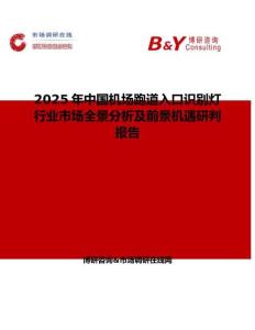 2025年中国机场跑道入口识别灯行业市场全景分析及前景机遇研判报告