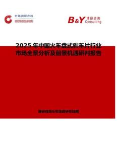 2025年中国火车盘式刹车片行业市场全景分析及前景机遇研判报告