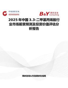 2025年中国3.3-二甲基丙烯酸行业市场前景预测及投资价值评估分析报告