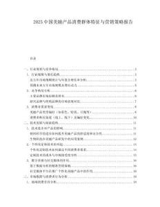 2025中国美瞳产品消费群体特征与营销策略报告.docx
