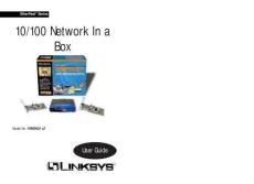 LINKSYS领势FENSK05 使用说明书