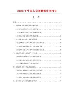 2026年中国丛台酒数据监测报告.docx